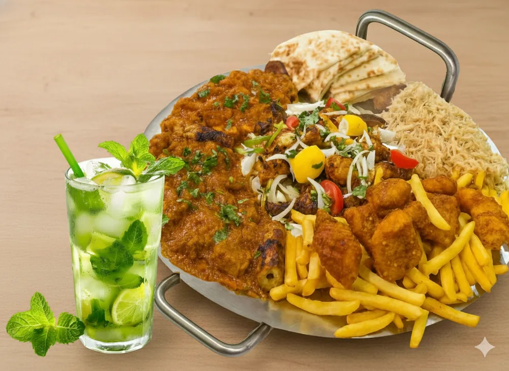 Darbari Tawa King Platter
