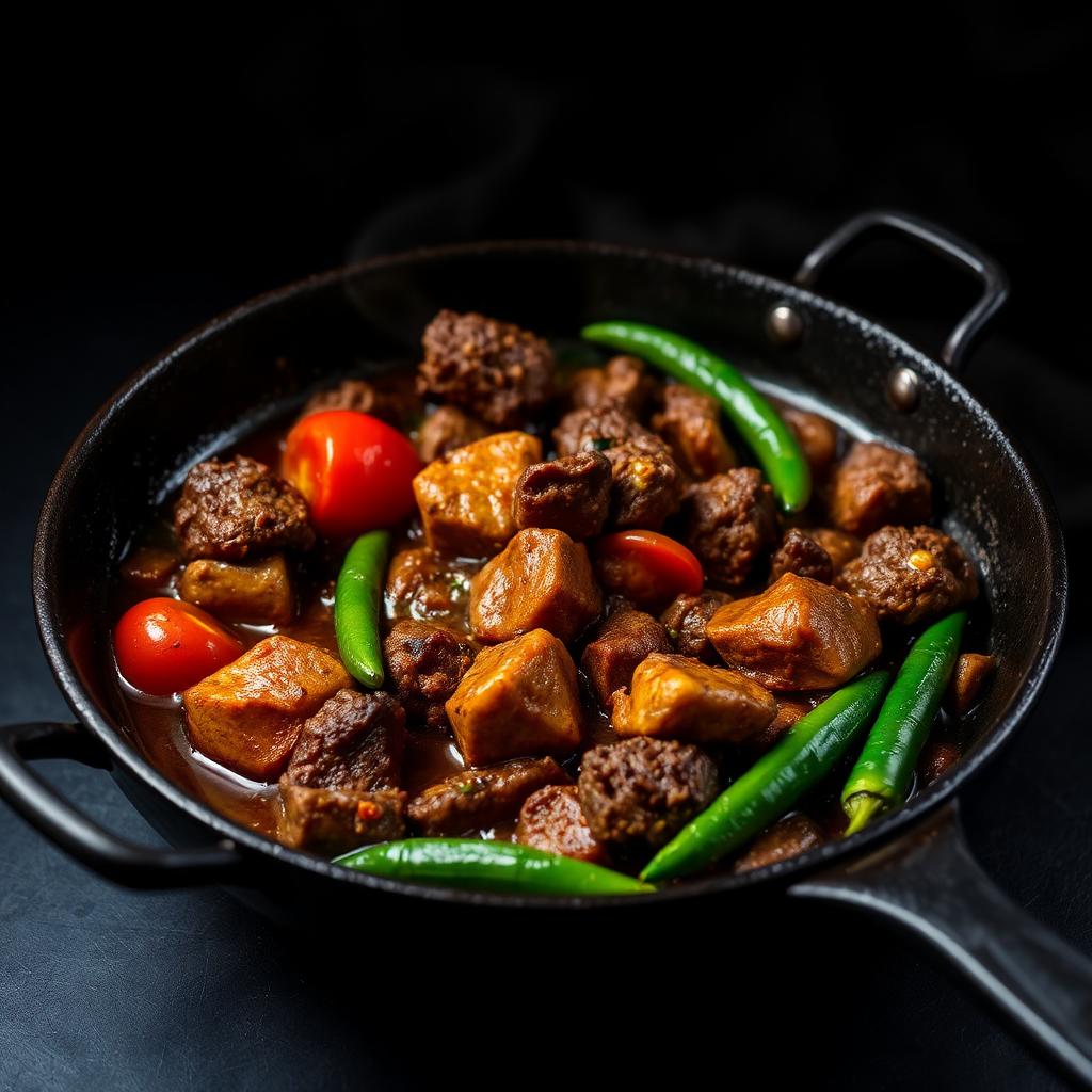 Shinwari lamb karahi